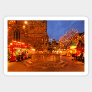 Bremen Christmas market Sticker